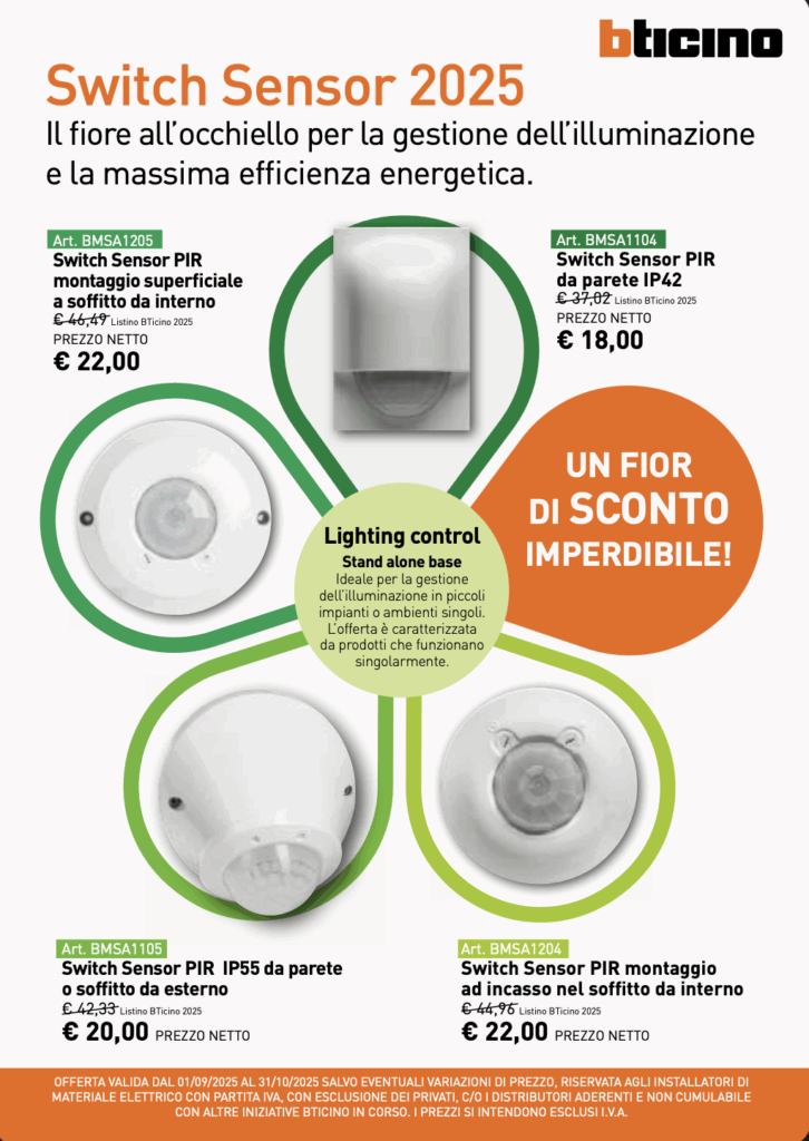 BTICINO Switch Sensor